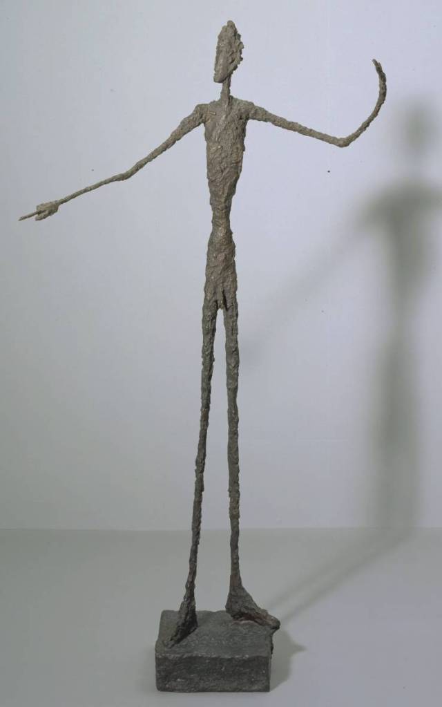 Man Pointing 1947 by Alberto Giacometti 1901-1966
